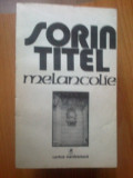 Z2 Melancolie - Sorin Titel, 1988