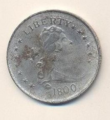 1 DOLLAR 1800 LIBERTY - REPLICA - COPIE - FALS foto