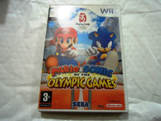 Mario and Sonic at the olympic Games Beijing 2008, Wii, original! foto