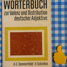 Worterbuch zur Valenz und Distribution deutscher Adjektive 1974