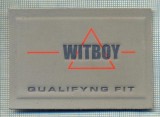 396 -EMBLEMA- WITBOY - BRAND RENUMIT DE IMBRACAMINTE -starea care se vede