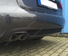 Difuzor prelungire spoiler bara spate AUDI A4 B8 Sline S4 Rs4 foto