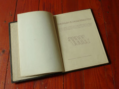 Carte tehnica in limba germana - 1943 / 38 pag! foto