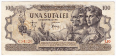 Bancnota 100 lei 5 decembrie 1947 (1) foto