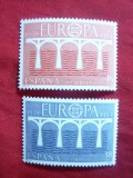 Serie Spania 1984 Europa CEPT Conferinta 2 val.
