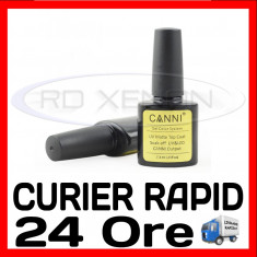 TOP COAT CANNI EFECT MAT 7.3ML - GEL FINISH, LUCIU FINAL - MANICHIURA GEL UV foto