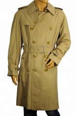 Trench Burberry, captuseala lana detasabila, marime L foto