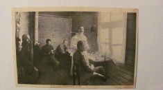 PVM - Ilustrata prizonieri la dentist lagarul Danholm-Stralsund (Germania) WW1 foto