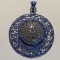 MEDALION argint EXCEPTIONAL emailat DE EFECT stare IMPECABILA superb SPLENDID
