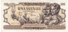 Bancnota 100 lei 5 decembrie 1947 (3) foto