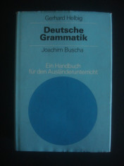 GERHARD HELBIG, JOACHIM BUSCHA - DEUTSCHE GRAMMATIK foto