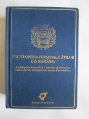 RARA! ENCICLOPEDIA PERSONALITATILOR DIN ROMANIA I EDITIE 2006 foto