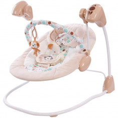 Leagan electric cu conectare la priza Monkey - Sun Baby foto