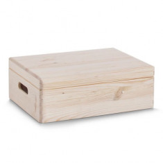 Cutie de lemn cu capac Iosefina foto