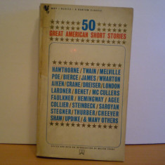 50 GREAT AMERICAN SHORT STORIES - BANTAM BOOKS, INC. NEW YORK