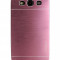Husa pelicula aluminiu MOTOMO roz - pink Samsung Galaxy S3 i9300 + folie ecran