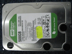 Hard disk sata WESTERN DIGITAL 500G WD5000AADS - PERFECT - TESTAT foto