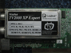 Tuner TV Leadtek TV2000 XP Expert, PCI , second hand foto