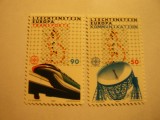 Serie Liechtenstein 1988 Europa CEPT , Transport si Telecomunicatii ,2 val., Nestampilat