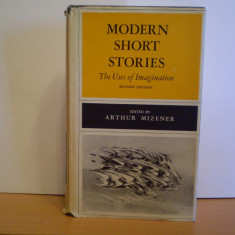 MODERN SHORT STORIES - THE USES OF IMAGINATION - W.W.NORTON &COMPANY NEW YORK
