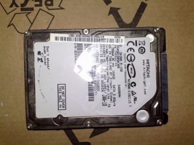 Hard disk Hitachi 160g 2,5&amp;#039; 5K500.B-160 - DEFECT foto