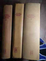Istoria Literaturii Romane Vol.1-3epoca Marilor Clasici - Serban Cioculescu Ovidiu Papadima Al. Piru Si Cola,530303 foto
