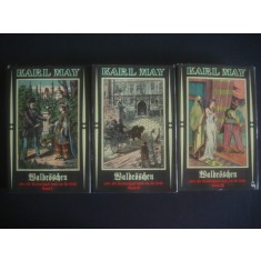 KARL MAY - WALDROSCHEN ODER DIE RACHERJAGD RUND UM DIE ERDE 3 volume {germana}