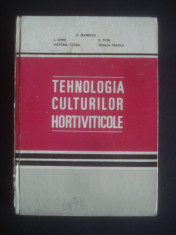 B. MANESCU, L. OPRIS, V. COTEA - TEHNOLOGIA CULTURILOR HORTIVITICOLE foto