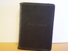 THE HOLY BIBLE - OLD AND NEW TESTAMENTS - BRITISH AND FOREIGN BIBLE SOCIETY - foto