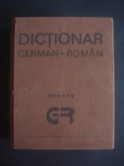 DICTIONAR GERMAN ROMAN 140000 cuvinte foto