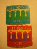 Serie Norvegia 1984 Europa CEPT -Conferinta 2 val.