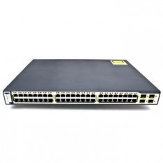 Switch second hand Cisco Catalyst WS C3750 48PS S foto