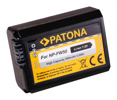 PATONA | Acumulator compatibil Sony NP-FW50 NPFW50 NP FW50 foto