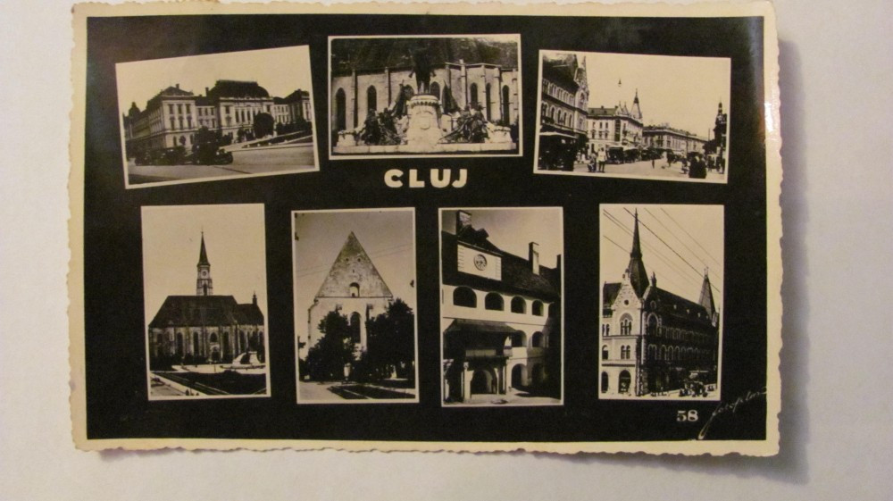 GE - Ilustrata Cluj "Colaj Mozaic", circulata 1939, Fotografie, Cluj Napoca  | Okazii.ro