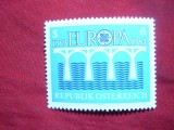 Serie Austria 1984 Europa CEPT , 1 val., Nestampilat