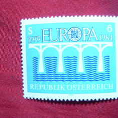Serie Austria 1984 Europa CEPT , 1 val.