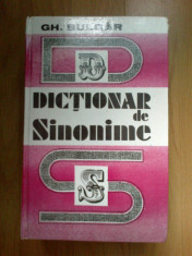 k0e GH BULGAR - DICTIONAR DE SINONIME foto