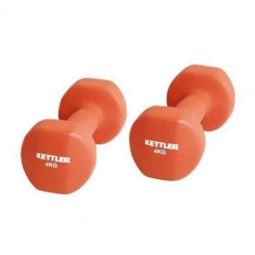 Gantere Neopren, Kettler, Rosu, 2x4 Kg KETTLER foto