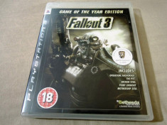 Joc Fallout 3 Game of the year Edition original, PS3! Alte sute de jocuri! foto