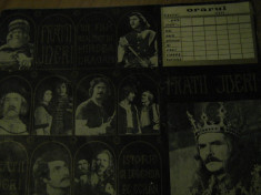 Film Fratii Jderi - Orar, reclama film (varianta negru) / 1971