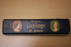 MUZICUTA-HOHNER UNSERE-LIEBLINGE-GERMANY-D=17X3 CM foto