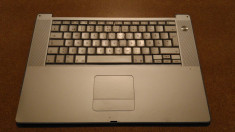Palmrest + Touchpad + Tastatura Apple Macbook Powerbook G4 foto