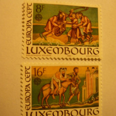 Serie Luxemburg 1983 Europa CEPT Inventii , 2 val.