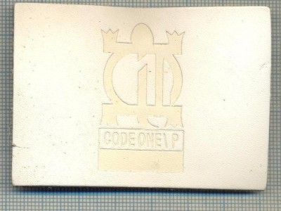 407 -EMBLEMA- CODE ONE/P - BRAND RENUMIT DE IMBRACAMINTE -starea care se vede foto