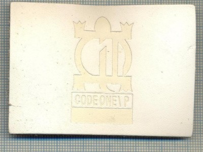 407 -EMBLEMA- CODE ONE/P - BRAND RENUMIT DE IMBRACAMINTE -starea care se vede foto