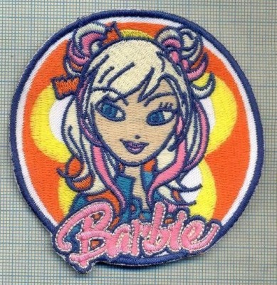 466 -EMBLEMA- BARBIE -GAMA RENUMITA DE PAPUSI -starea care se vede foto