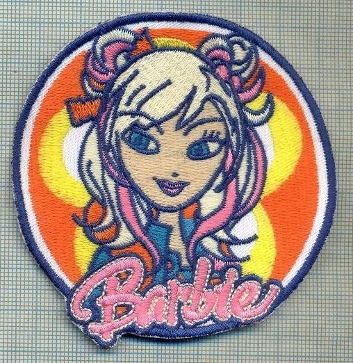 466 -EMBLEMA- BARBIE -GAMA RENUMITA DE PAPUSI -starea care se vede