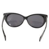 Ochelari dama soare RETRO DESIGN FASHION material plastic negri, Femei