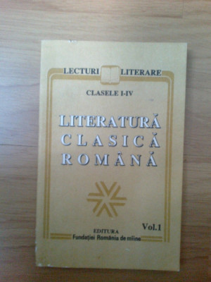 n2 Literatura Clasica Romana Vol.1 (cls I-IV) foto