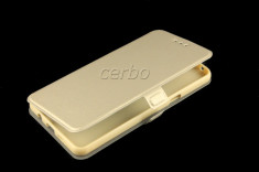 HUSA SAMSUNG GALAXY A3 (A300) CU INCHIDERE MAGNETICA GOLD foto